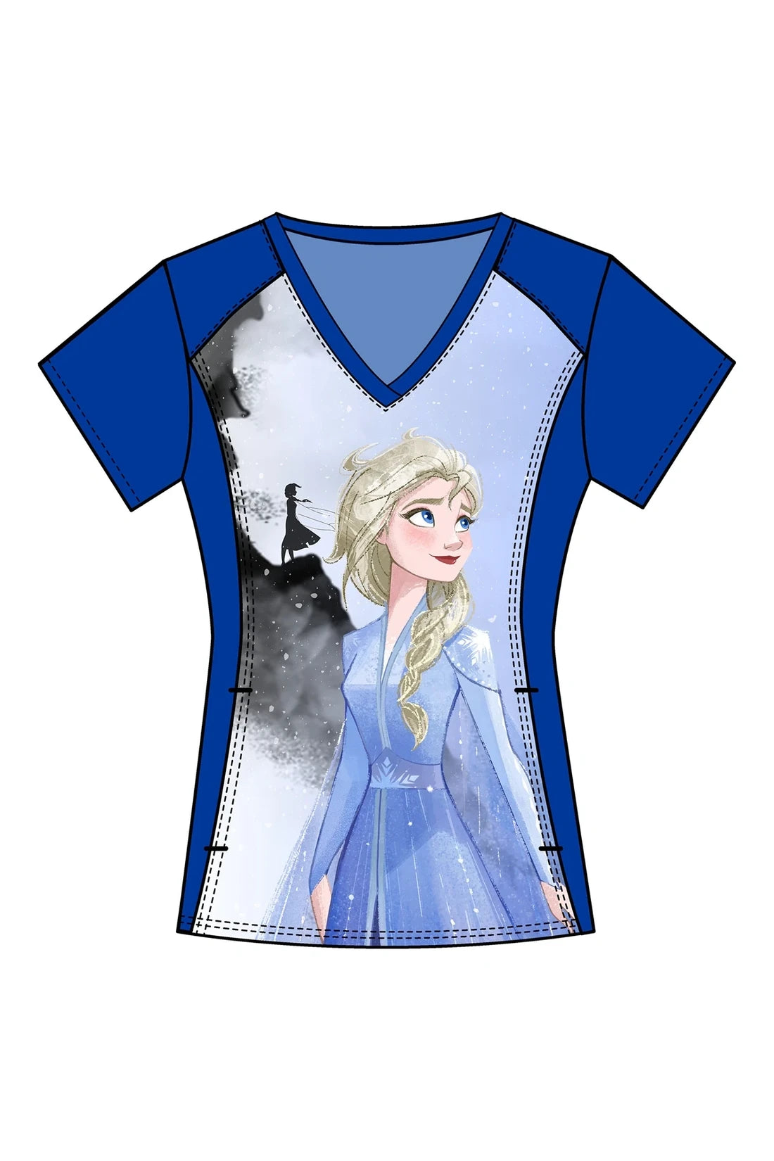 TOP MUJER TOONIFORMS DISNEY TF637