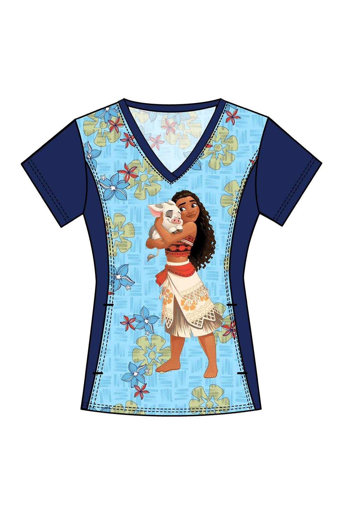 TOP MUJER TOONIFORMS DISNEY TF677