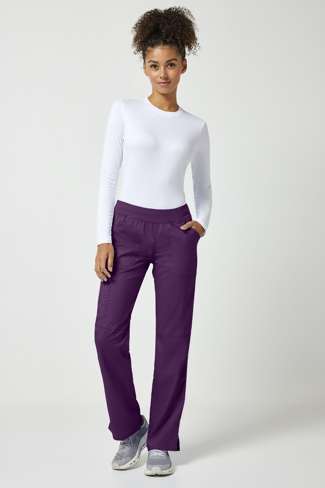 PANTALON MUJER CHEROKEE WW REVOLUTION WW110 - BERENJENA