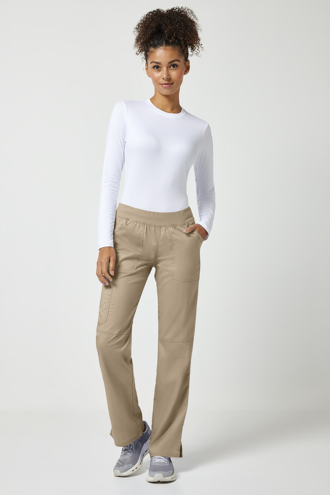 PANTALON MUJER CHEROKEE WW REVOLUTION WW110 - KAKI