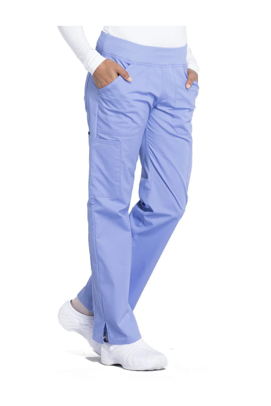 PANTALON MUJER CHEROKEE WW PROFESSIONALS WW170 - AZUL CIELO