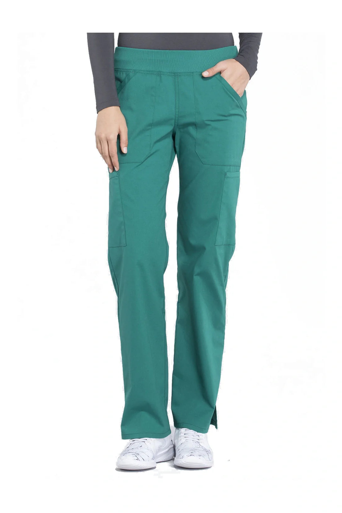 PANTALON MUJER CHEROKEE WW PROFESSIONALS WW170 - VERDE CAZADOR