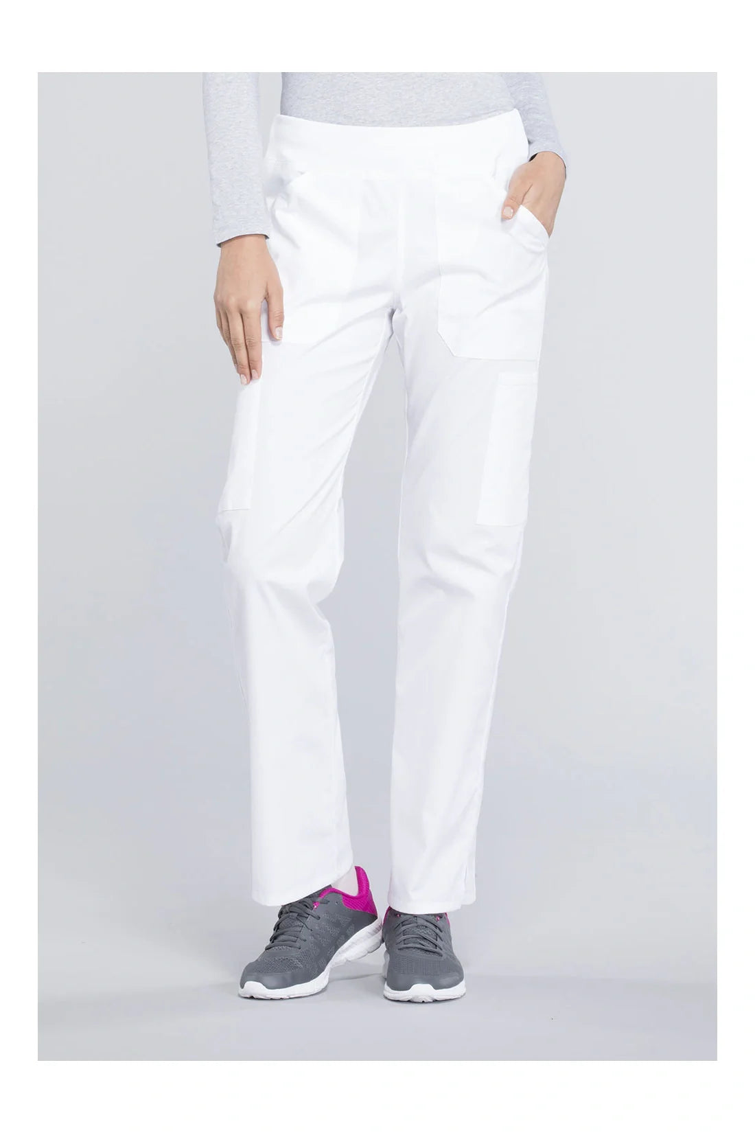 PANTALON MUJER CHEROKEE WW PROFESSIONALS WW170 - BLANCO