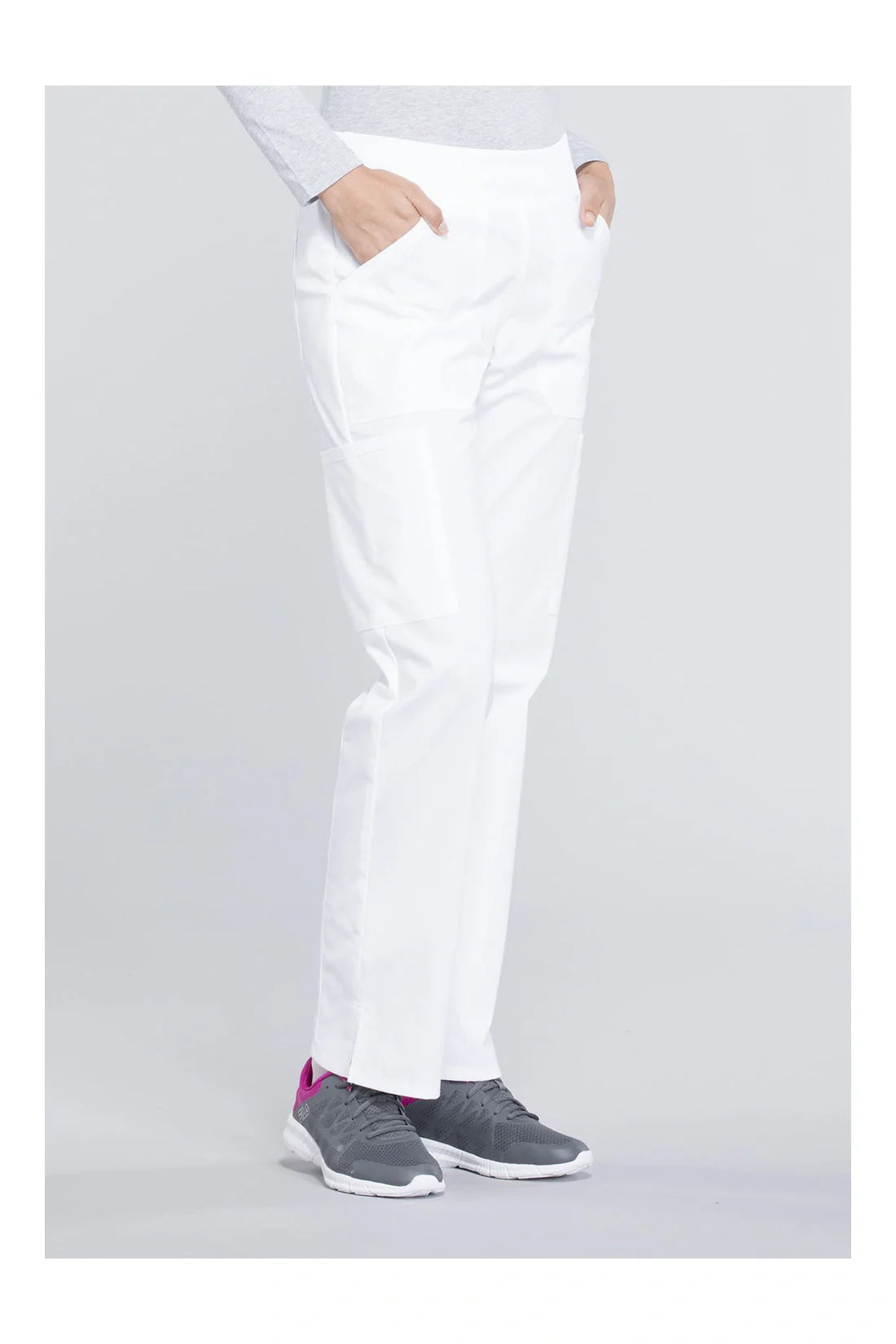 PANTALON MUJER CHEROKEE WW PROFESSIONALS WW170 - BLANCO