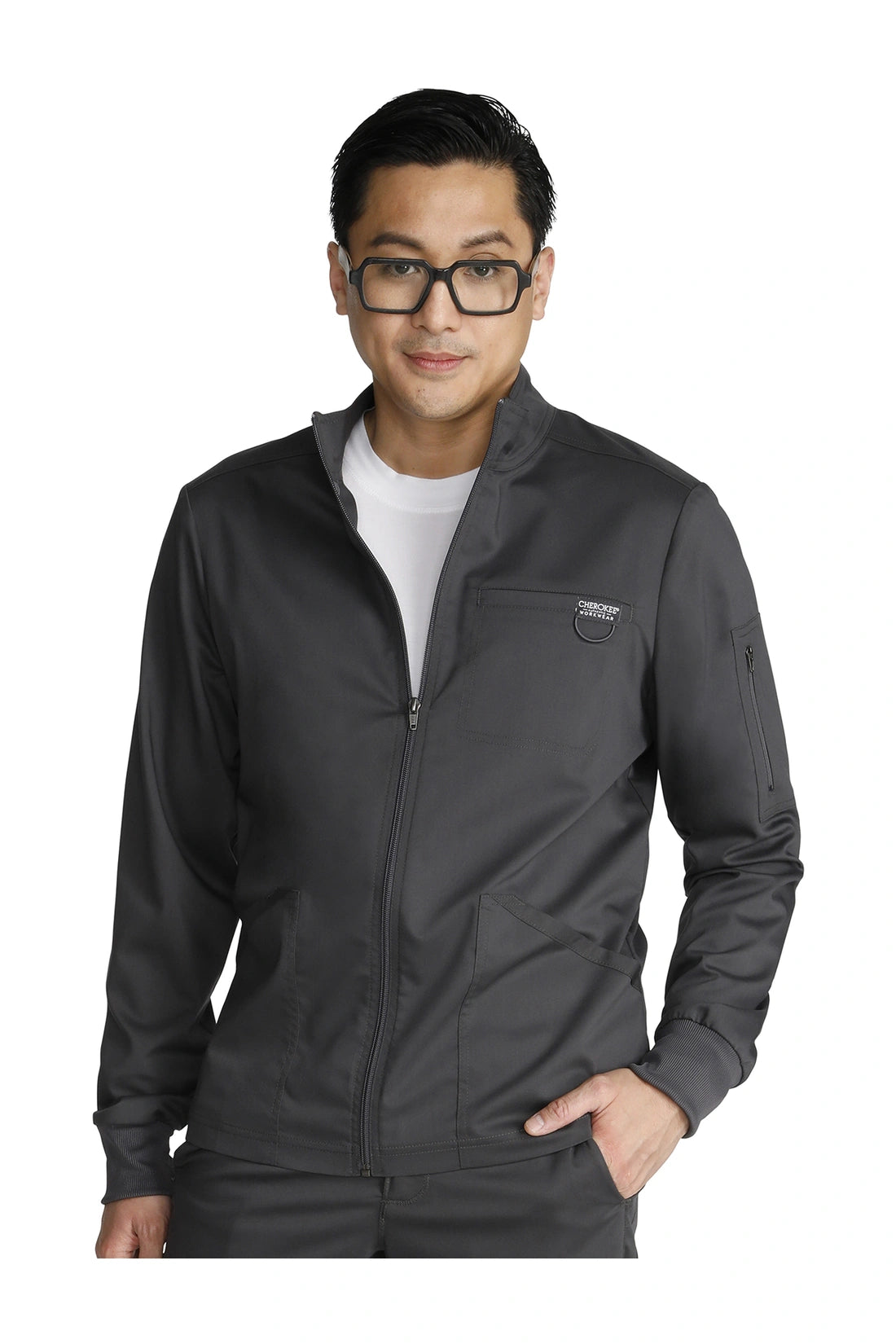 Chaqueta Médica Cherokee Workwear Revolution Para Hombre, Chaquetas De Enfermería - Foto 3