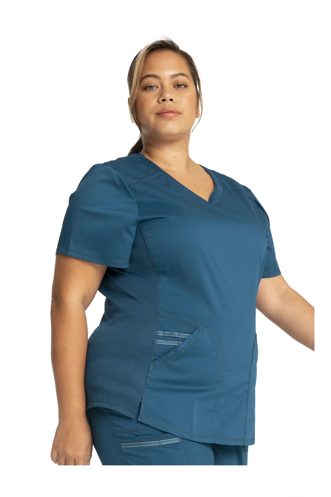 TOP MUJER CHEROKEE WW REVOLUTION WW601 - AZUL CARIBE