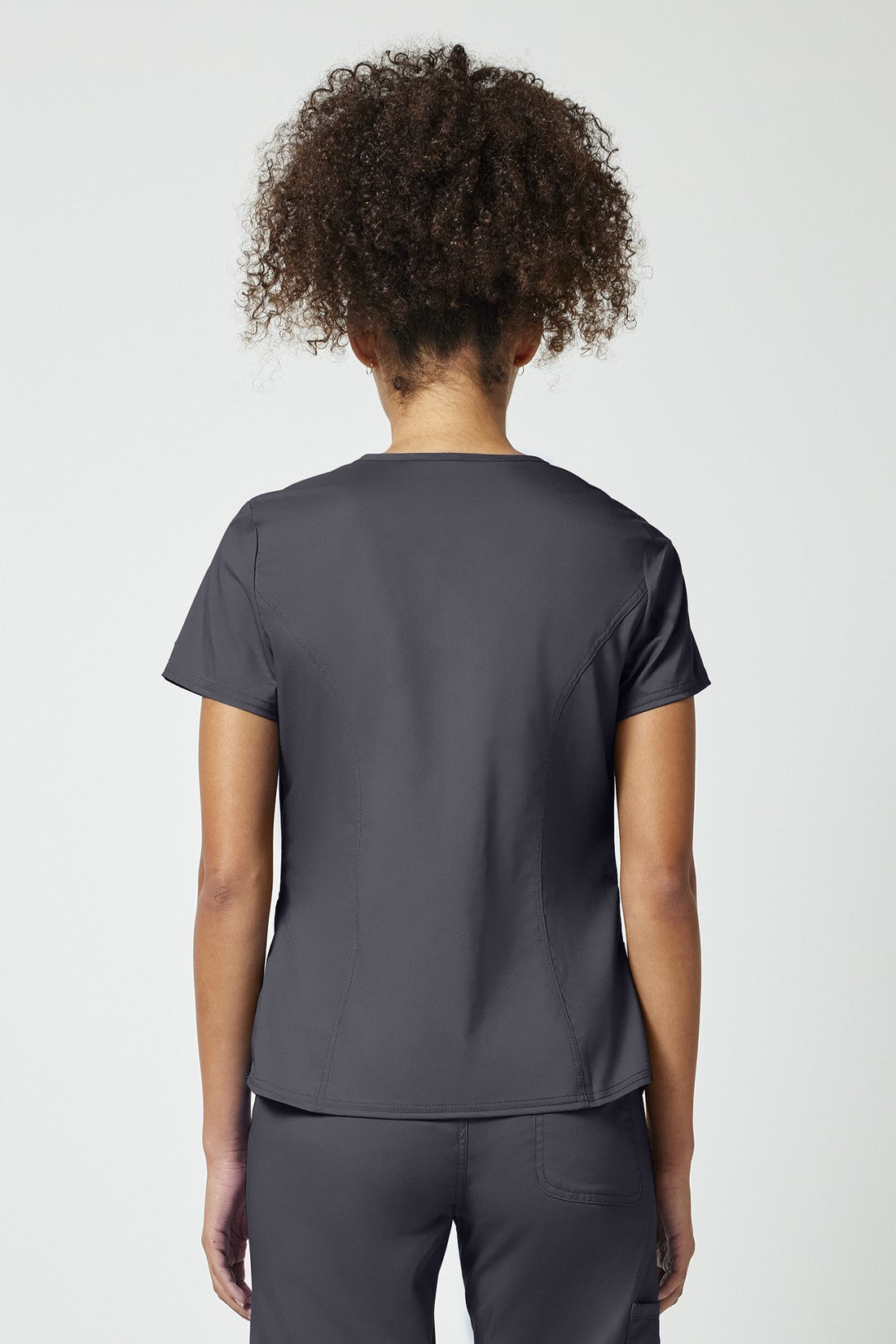 TOP MUJER CHEROKEE WW REVOLUTION WW612P - GRIS OSCURO