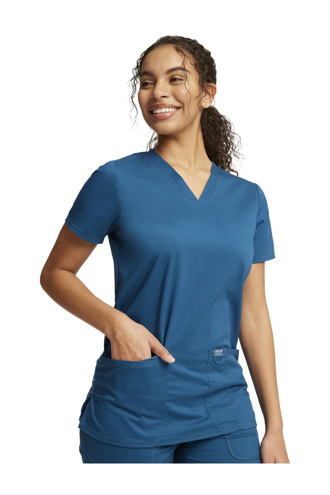 TOP MUJER CHEROKEE WW REVOLUTION WW620.BERA - AZUL CARIBE