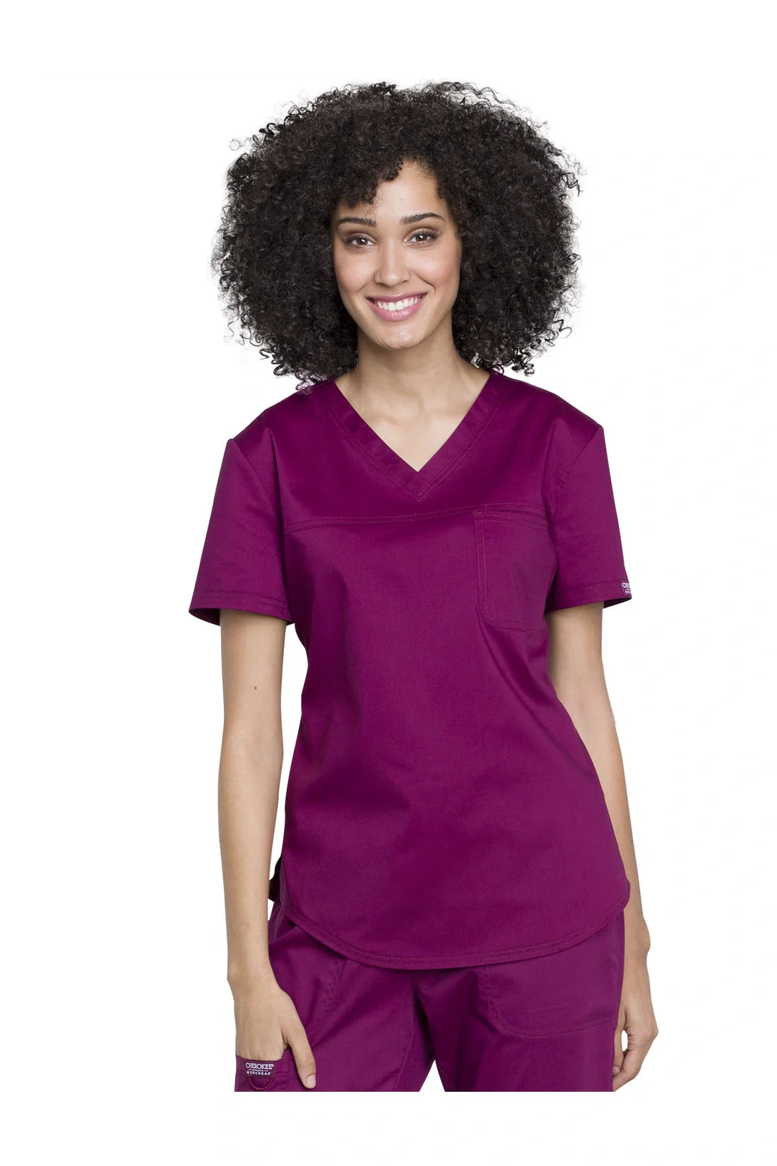 TOP MUJER CHEROKEE WW REVOLUTION WW657 - VINOTINTO
