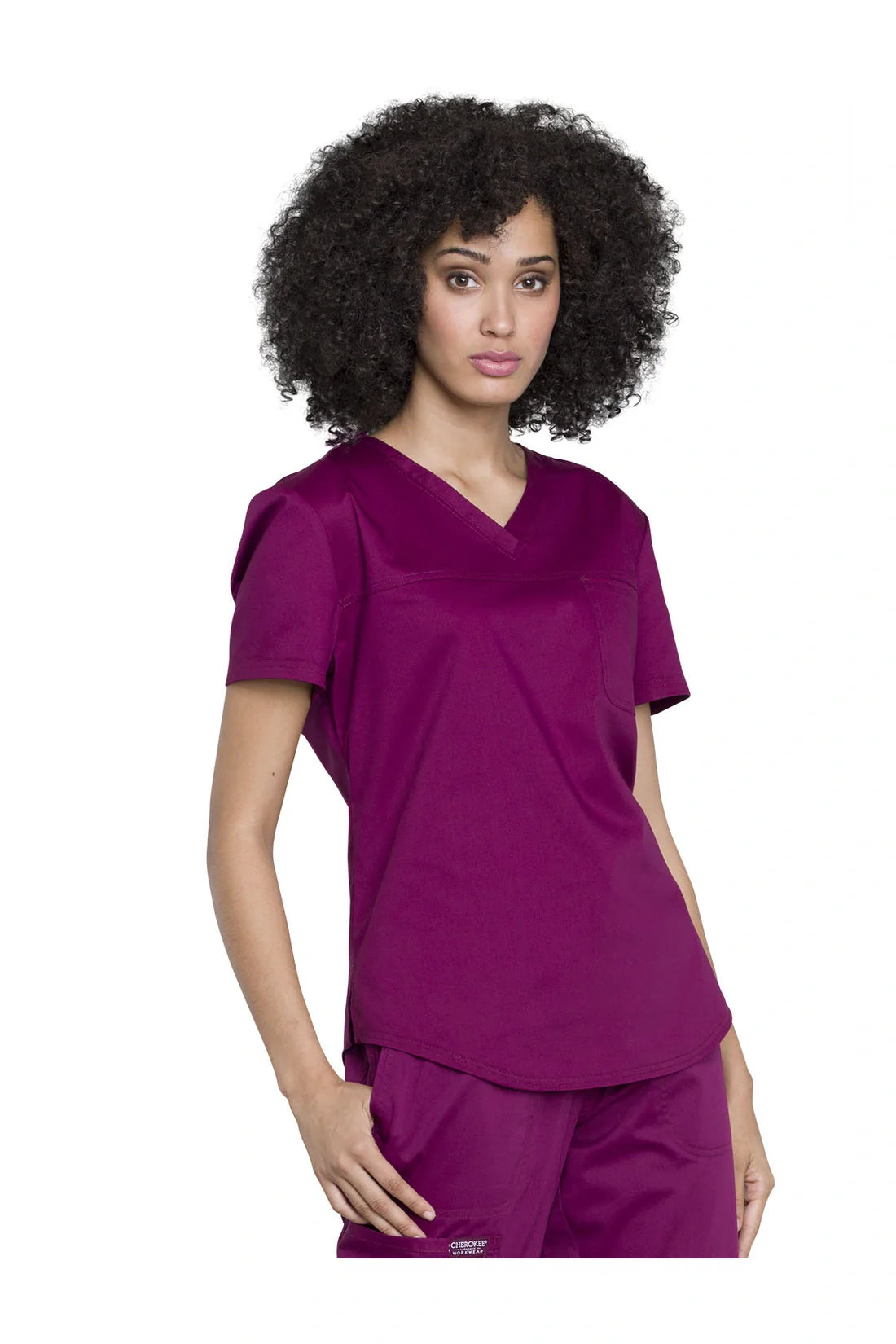 TOP MUJER CHEROKEE WW REVOLUTION WW657 - VINOTINTO