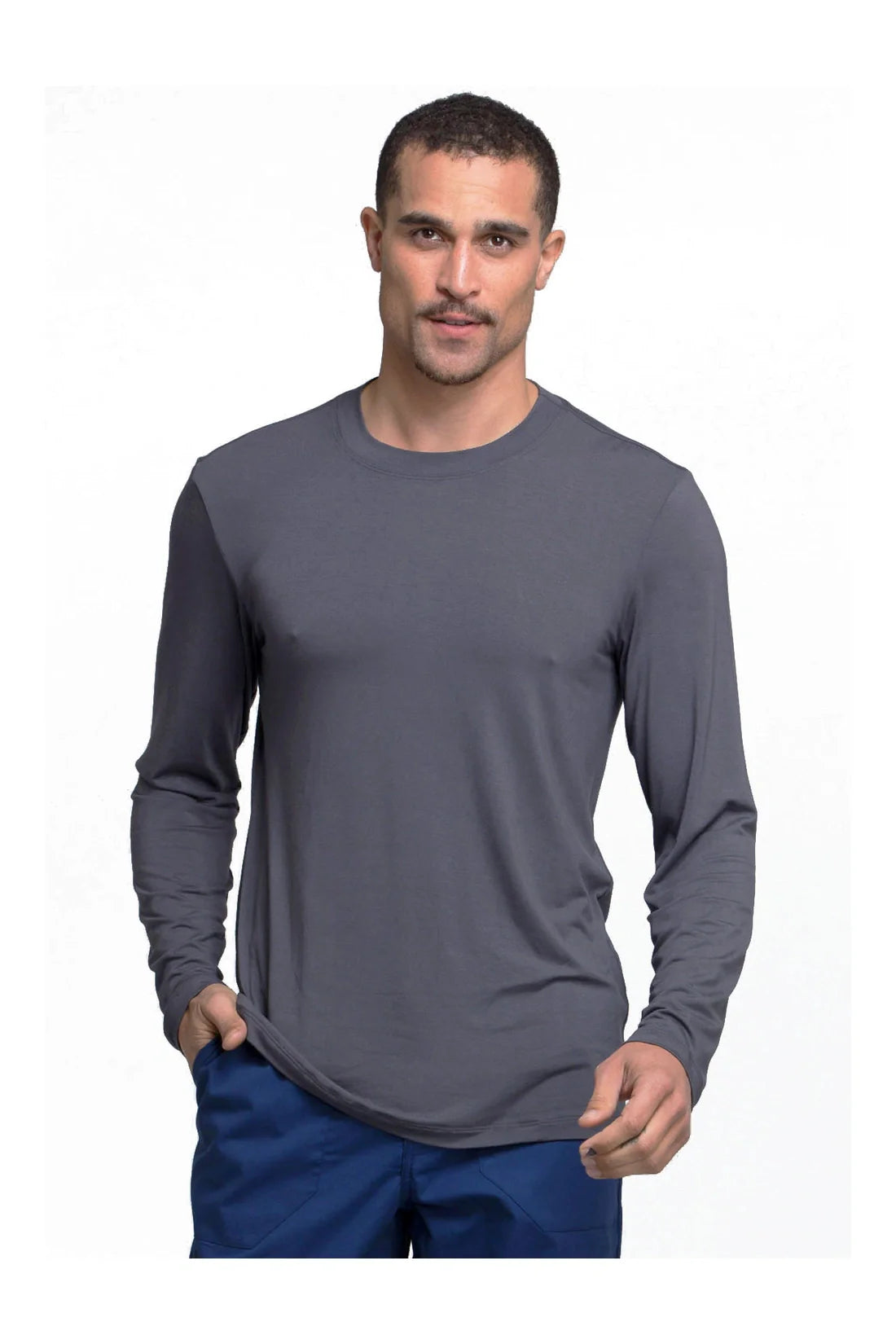 BUZO MANGA LARGA HOMBRE CHEROKEE WW PROFESSIONALS WW700 - GRIS OSCURO
