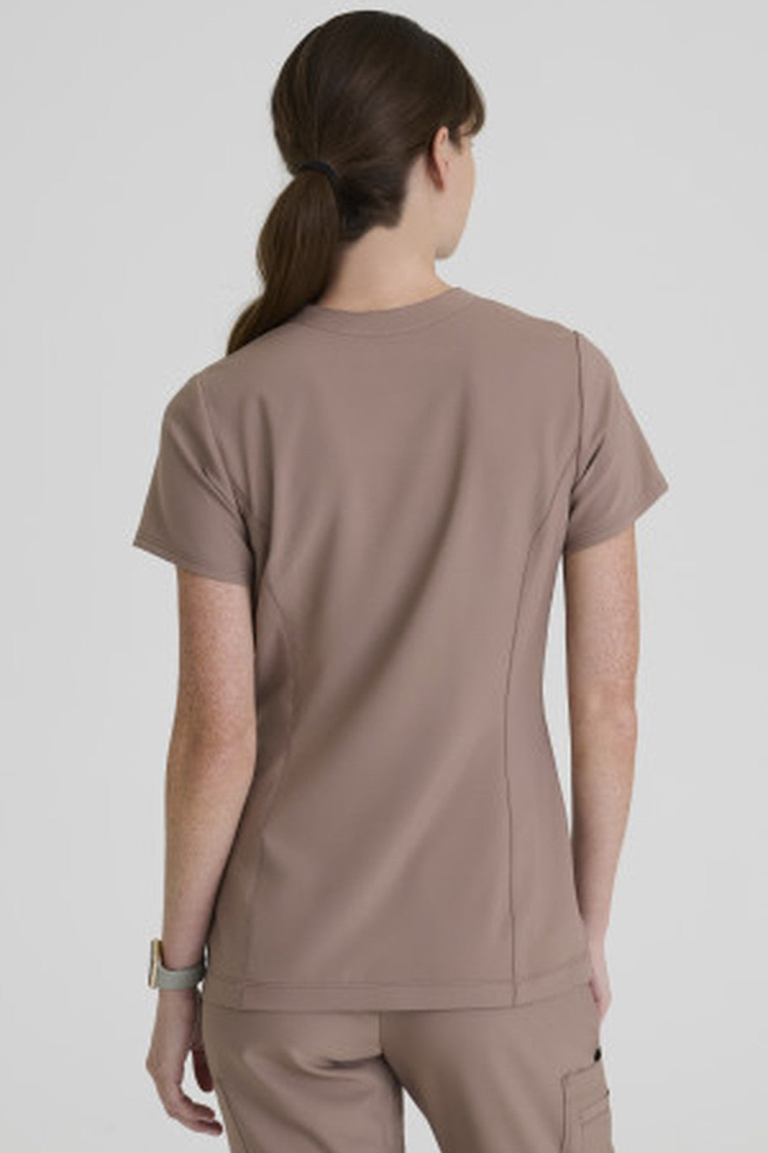 TOP MUJER GREYS ANATOMY EVOLVE GSST298 - CAFÉ