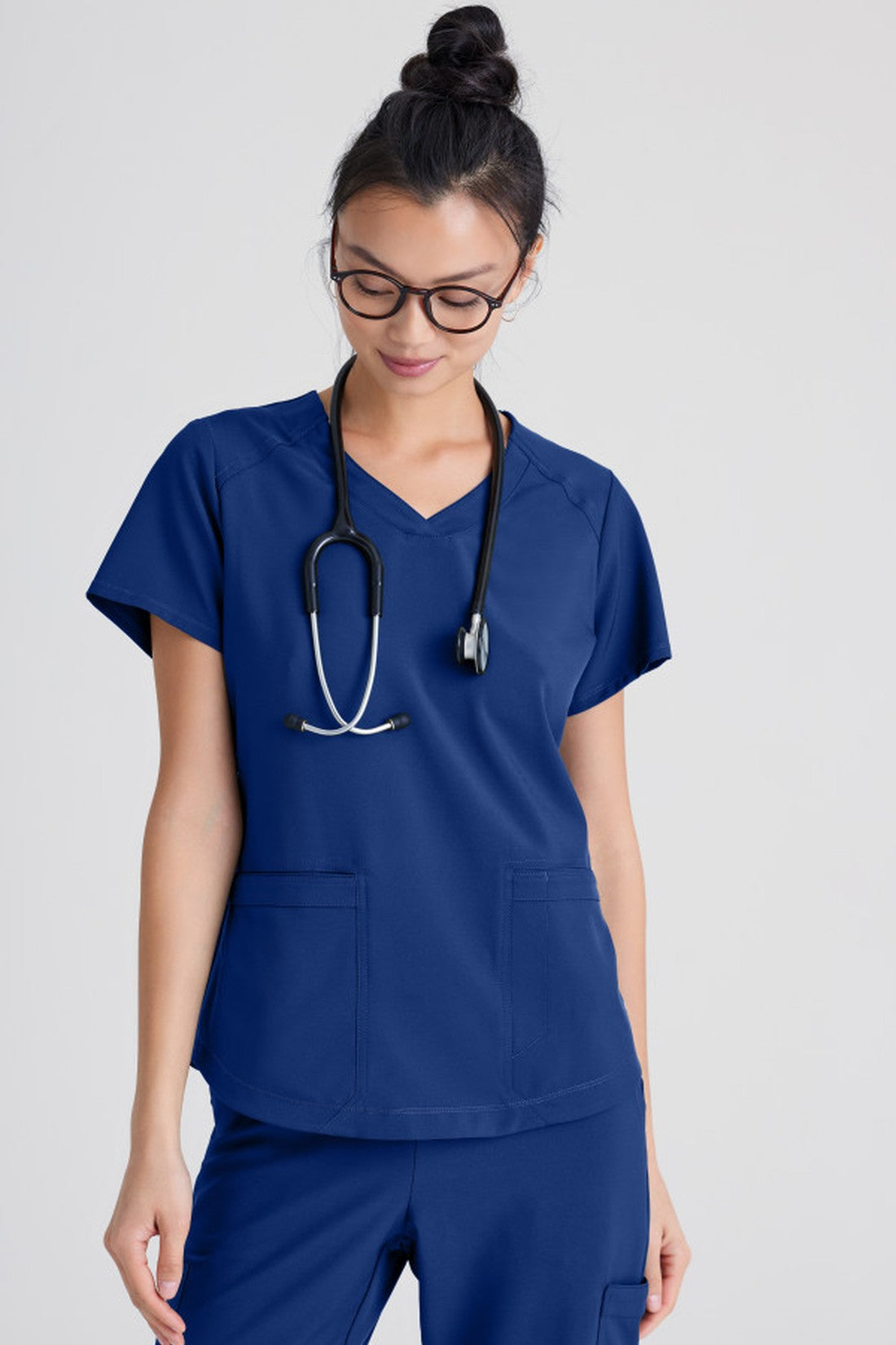 TOP MUJER GREYS ANATOMY EVOLVE GSST180 - INDIGO