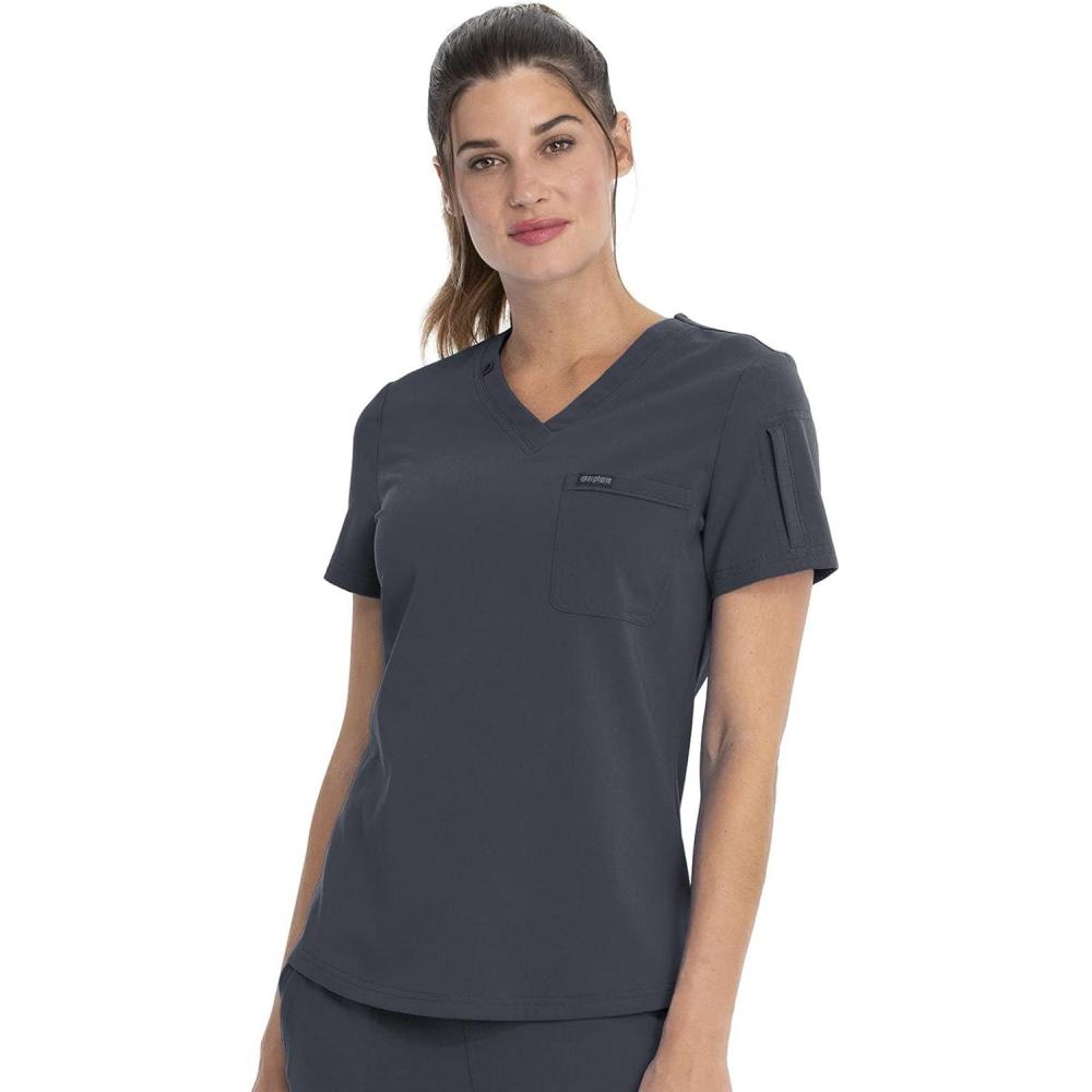 SET TOP + PANTALÓN MUJER CHEROKEE EUPHORIA CK788A.CK140A - GRIS OSCURO